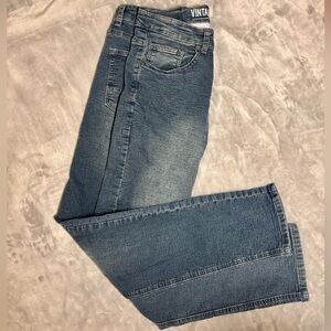 Vintage Genes Black Slim Fit Jeans